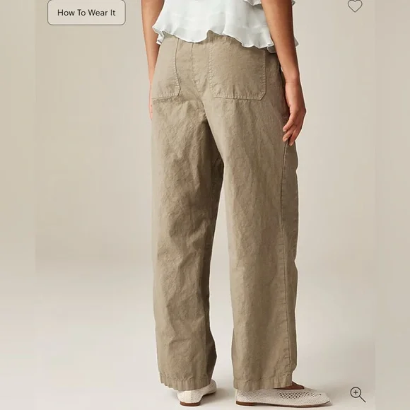 J. Crew Relaxed utility pant - Picture 2 of 7